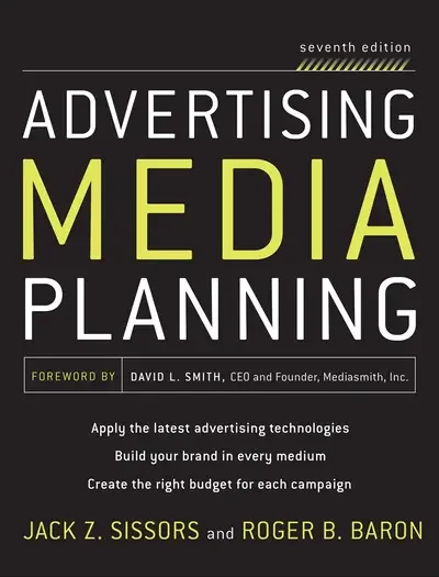 Advertising Media Planning book cover by Roger Baron and Jack Z. Sissors