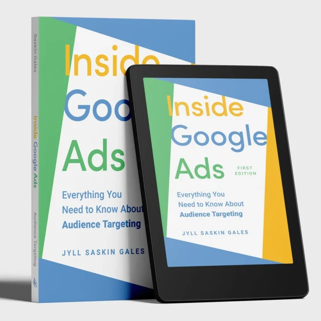 Inside Google Ads book cover by Jyll Saskin Gales
