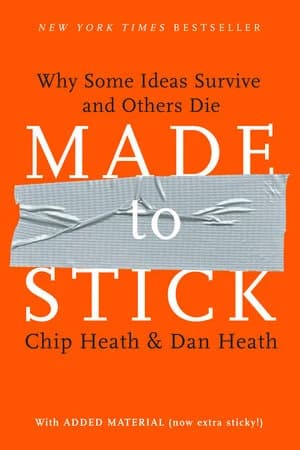 Made to Stick book cover by Chip Heath and Dan Heath