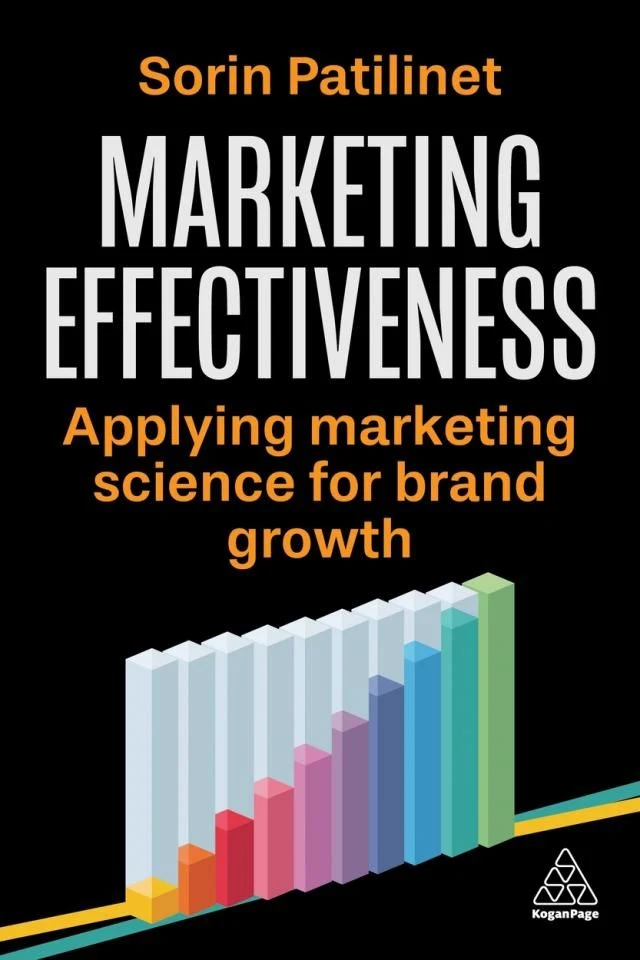 Marketing Effectiveness book cover by Sorin Patilinet