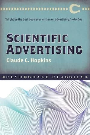 Scientific Advertising book cover by Claude C. Hopkins