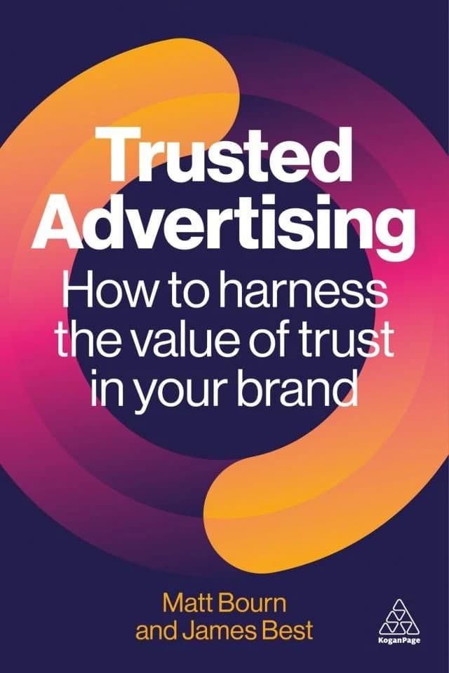 Trusted Advertising book cover by Matt Bourn and James Best