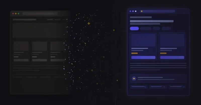 Original newsletter image: Google patent reveals AI-generated landing pages that could replace yours