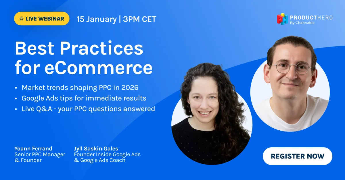 Original newsletter image: 🎙️ Live Webinar: eCommerce in 2026: Trends, Tactics & Live Q&A