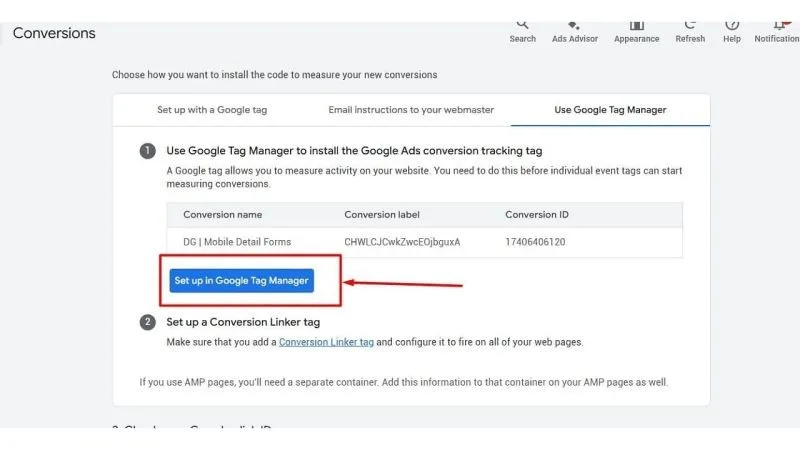 Original newsletter image: Google Ads tests direct GTM integration for conversion configuration