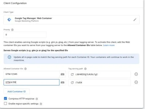 Original newsletter image: Google Tag Gateway lets advertisers cloak their GTM container ID