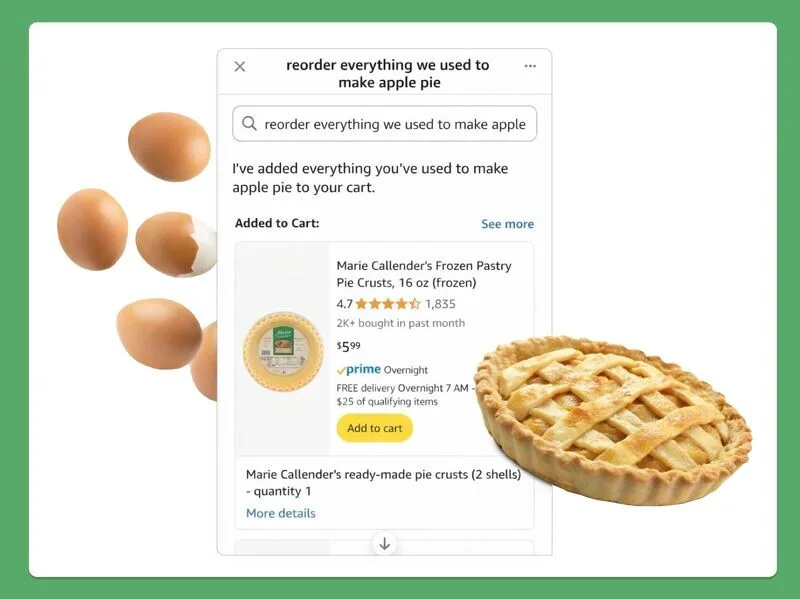 Original newsletter image: Amazon Rufus expands with Scheduled Actions for recurring shopper automation