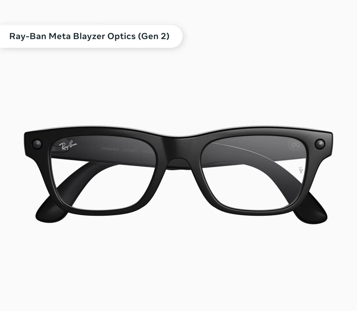 Original newsletter image: Meta launches first prescription-optimised AI glasses with nutrition tracking and WhatsApp AI features
