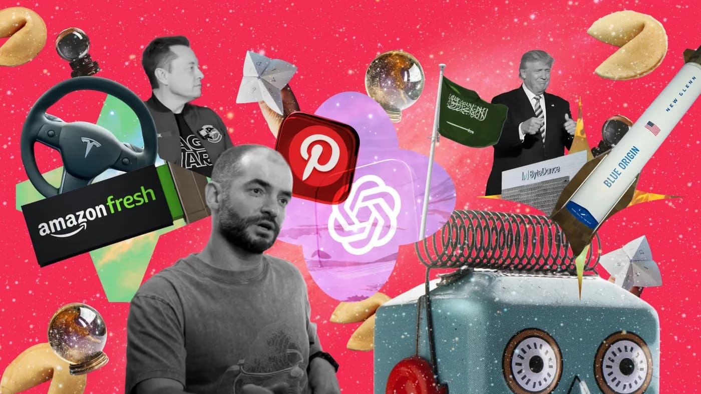 Original newsletter image: The Information predicts that OpenAI could acquire Pinterest in 2026