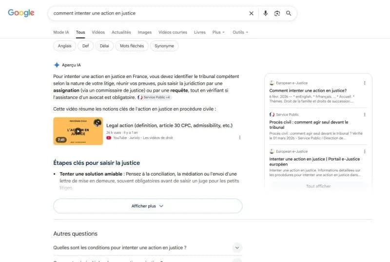 Original newsletter image: French publishers sue Google over AI Overviews