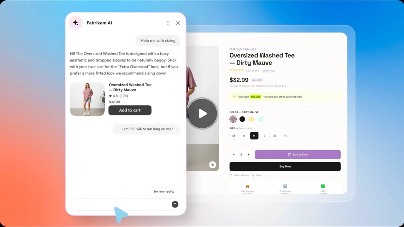 Original newsletter image: Microsoft introduces Web IQ to ground AI assistants in live web data