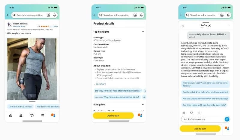 Original newsletter image: Amazon launches conversational AI advertising product