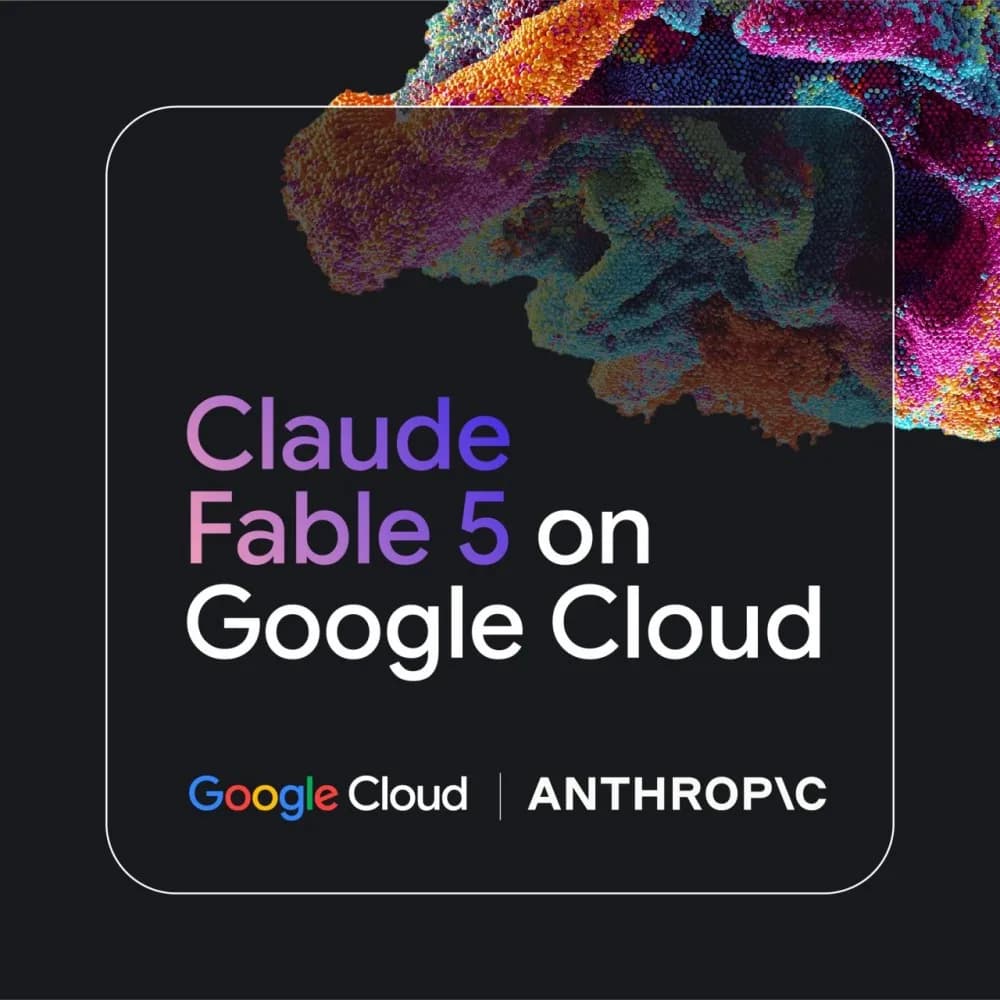Original newsletter image: Anthropic launches Claude Fable 5 as a new frontier model