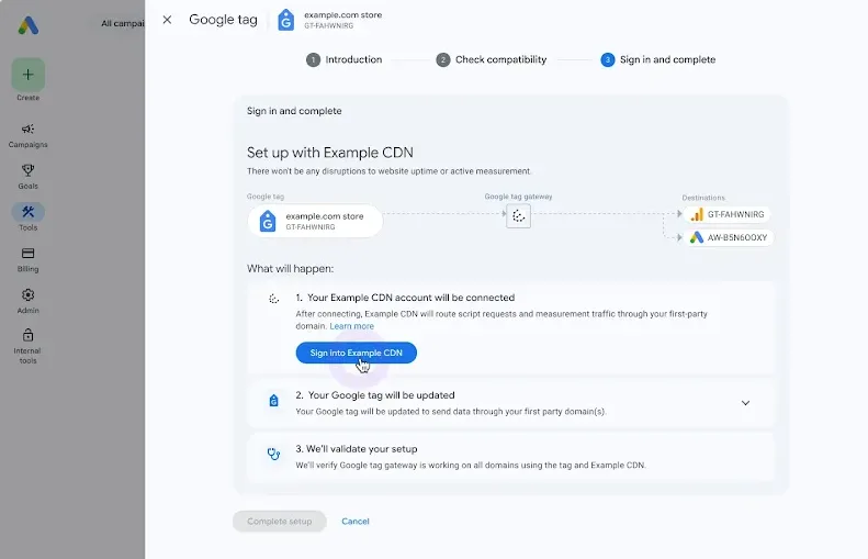 Original newsletter image: Google Tag Gateway expands with new CDN integrations