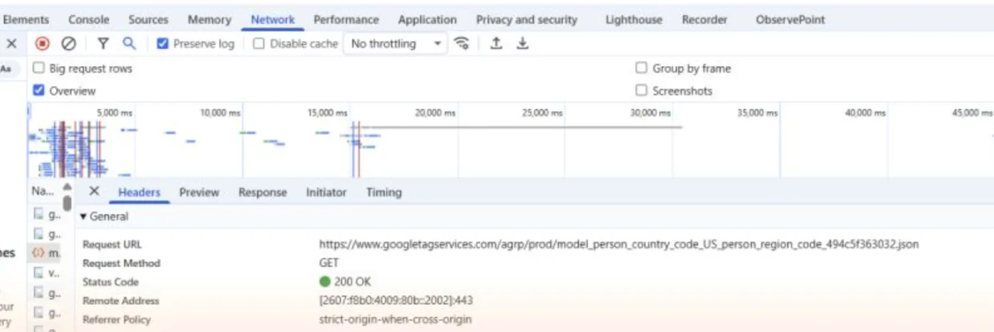 Original newsletter image: Google Ads begins collecting more website event data automatically