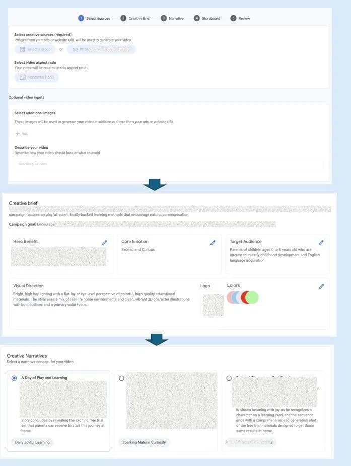 Original newsletter image: Asset Studio turns websites and ad assets into video