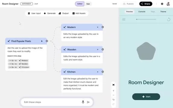 Original video poster: Google Opal adds an agent block with native tool calls and memory