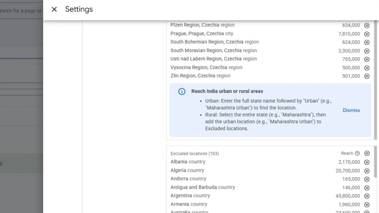 Original newsletter image: Google Ads improves urban-rural targeting in India