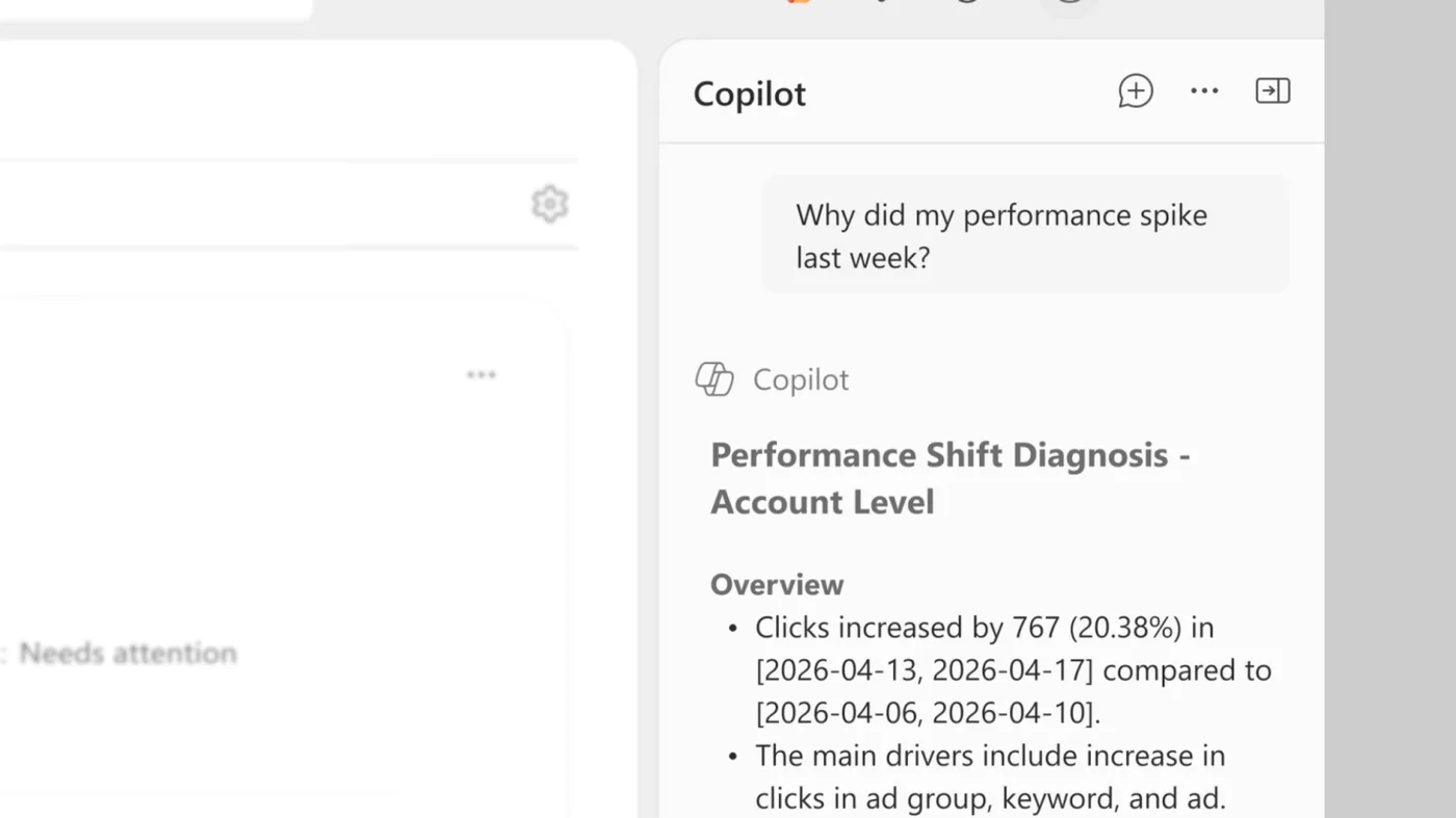 Original newsletter image: Microsoft Advertising adds LinkedIn job seniority targeting, Data-Driven Attribution, and Copilot diagnostics