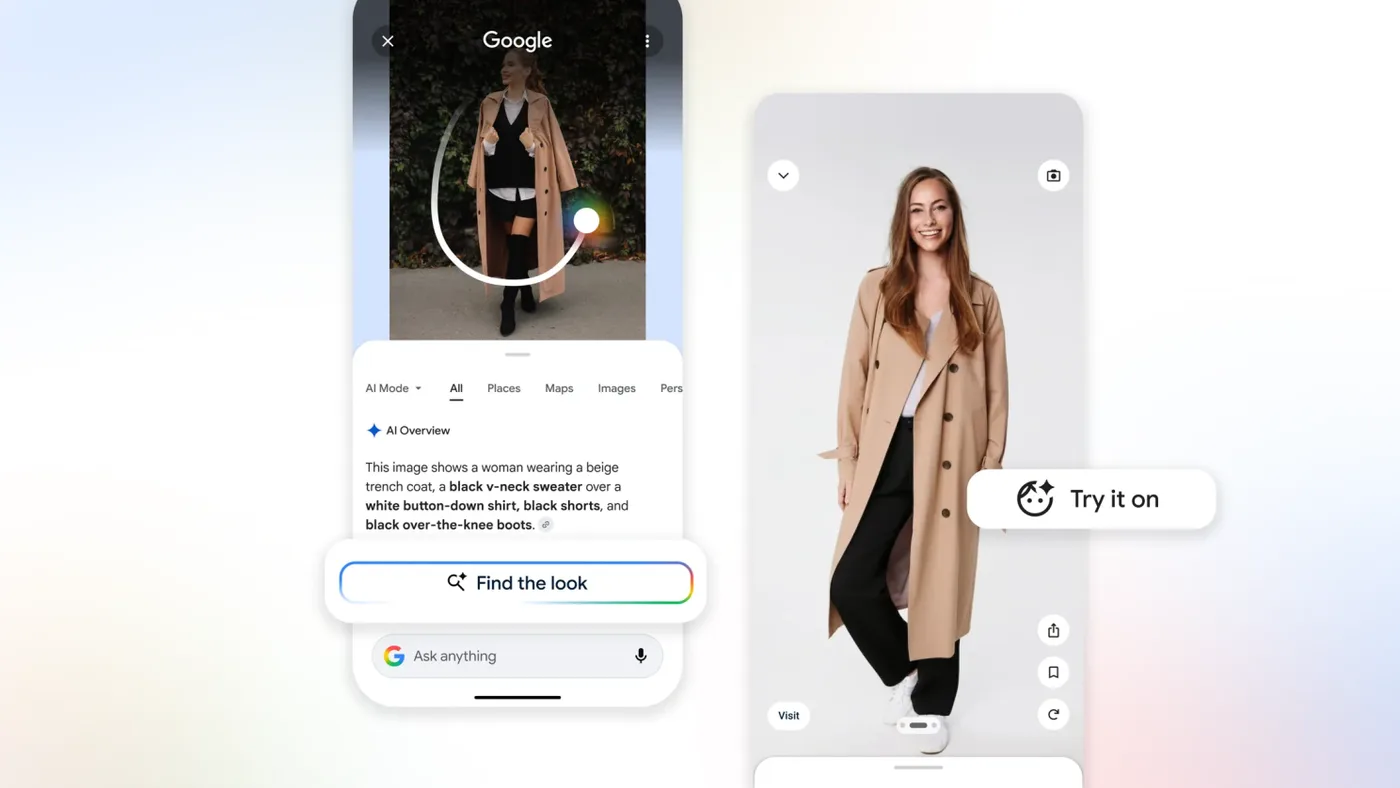 Original newsletter image: Circle to Search now supports multi-object search