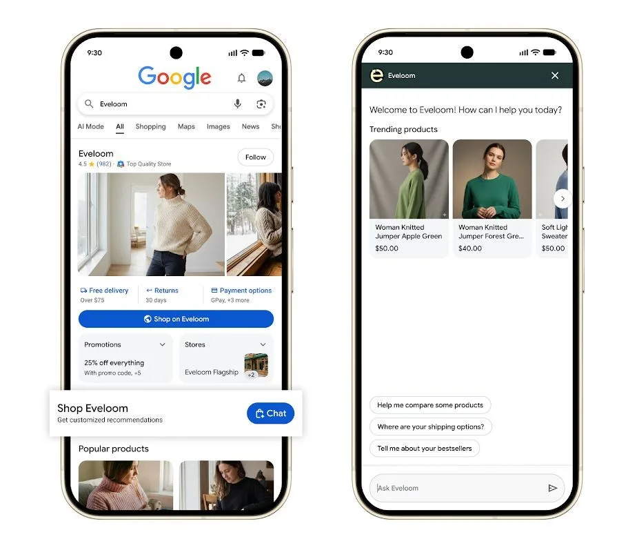 Original newsletter image: Gemini in Chrome evolves from assistant to agentic browsing