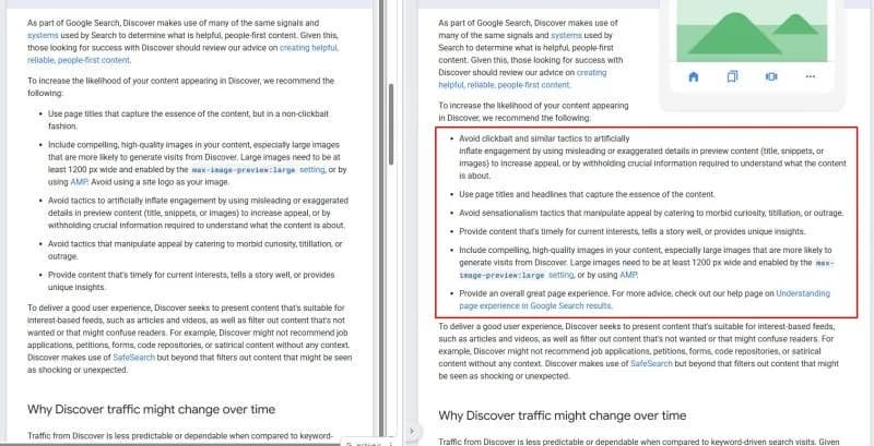 Original newsletter image: Google announces February 2026 Discover Core update with new page experience guidance