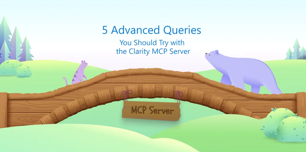 Original newsletter image: Clarity publishes five advanced MCP Server queries