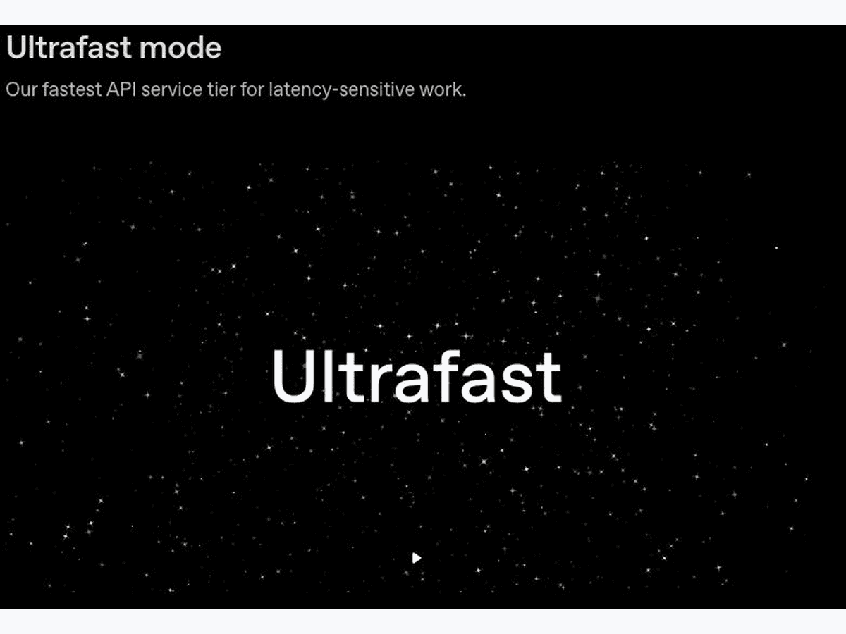 OpenAI rolls out Ultrafast for GPT-6.1 Sol , original source visual