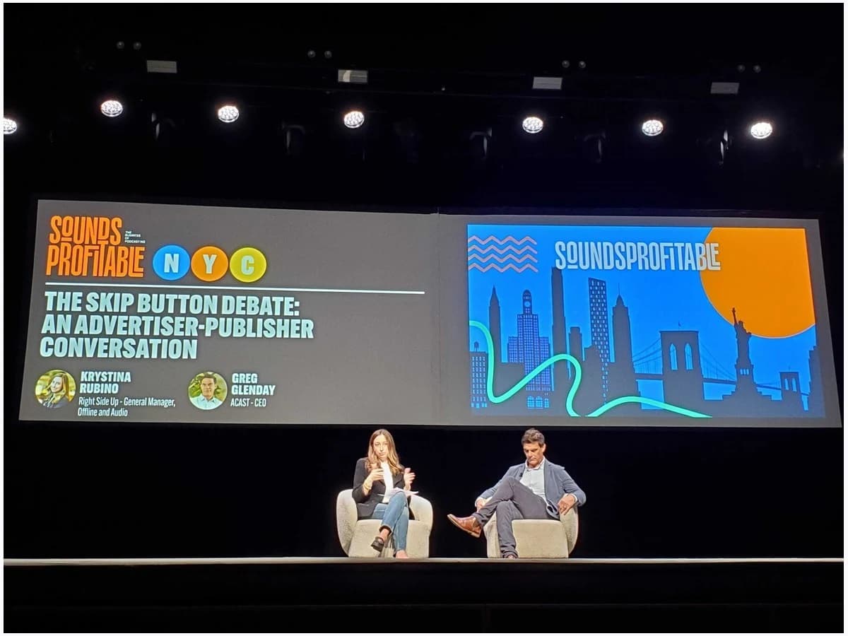 Soundstack conference panel discussing programmatic audio advertising