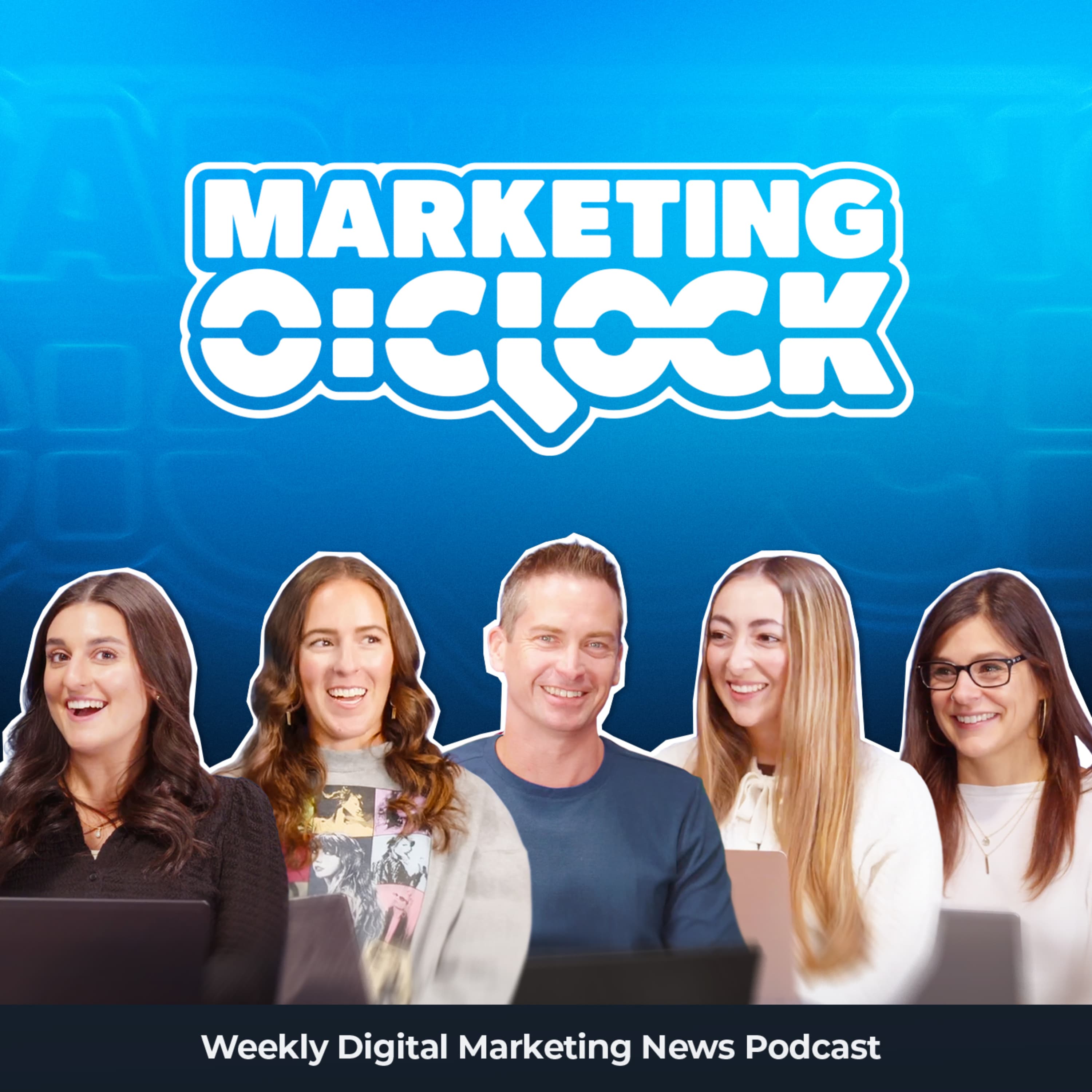 Marketing O’Clock podcast cover