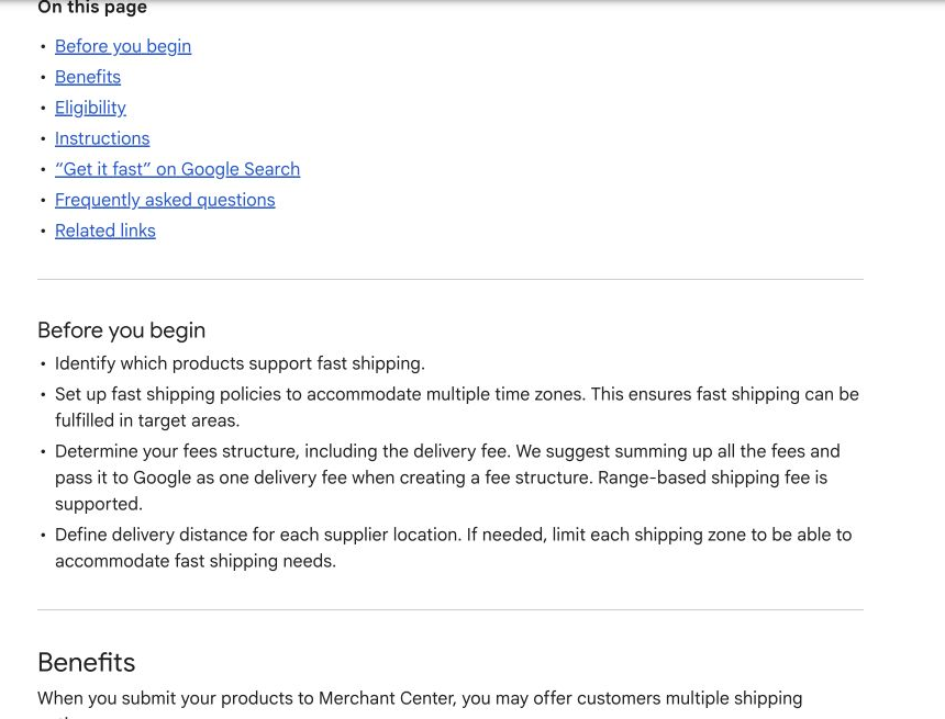 Fast delivery annotations now have per-country day thresholds. Source image from the published Week 43 newsletter.